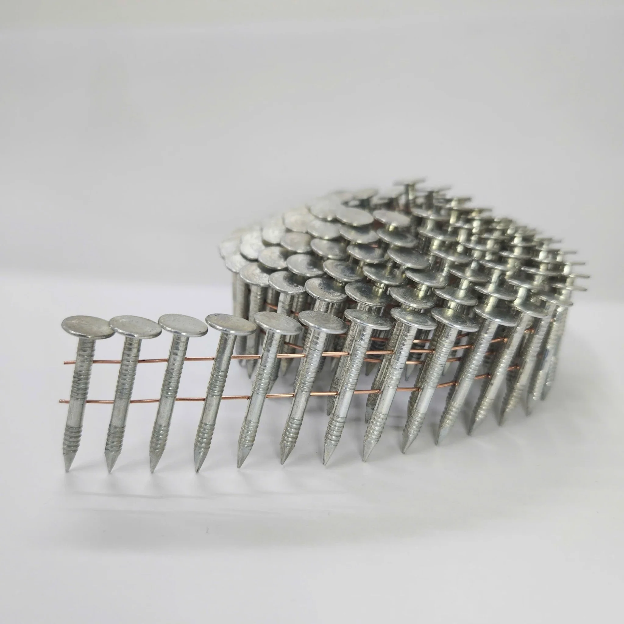 1-1/4″ Coil Roofing Nails 960pcs Inner Box Smooth or Ring Shank 26CR114120B - Image 2