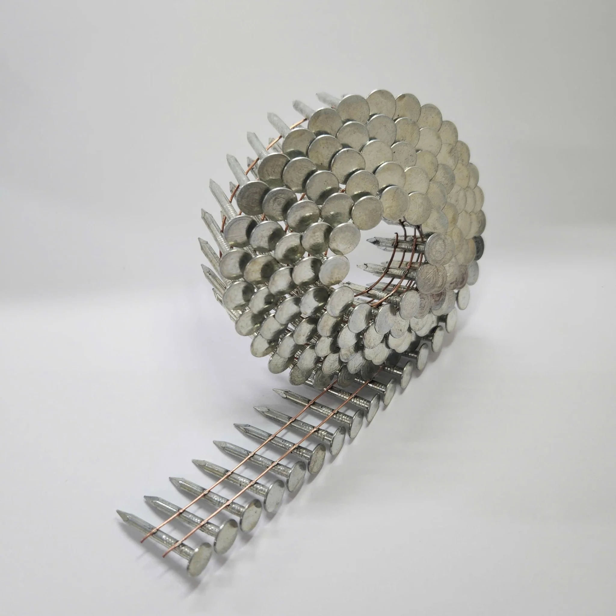 1-1/4″ Coil Roofing Nails 960pcs Inner Box Smooth or Ring Shank 26CR114120B - Image 4