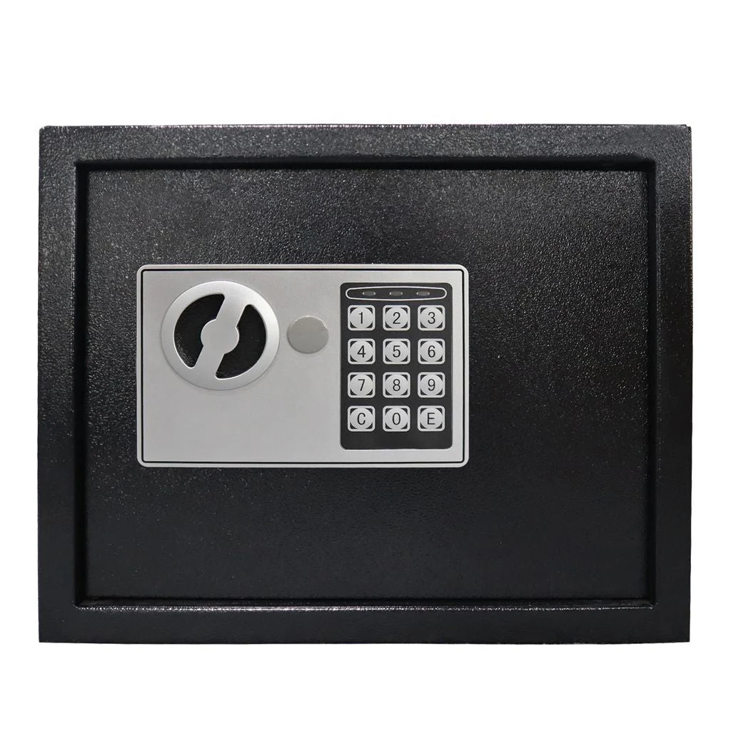 1.2 CU FT Compact Digital Electronic Safe Box with Keypad Lock Black NM001