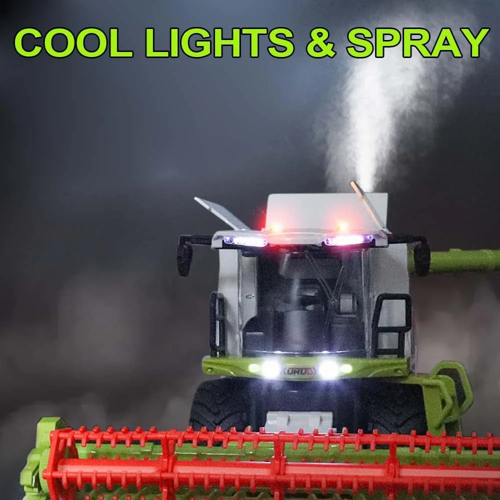 1:24 RC Combine Wheat Harvester – 6-Channel 2.4GHz Remote Control Farm Vehicle 712933 - Image 2