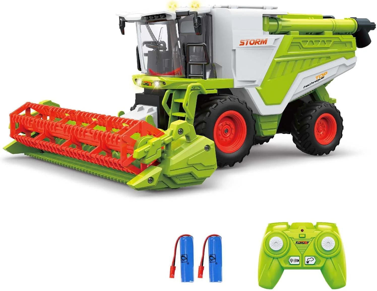 1:24 RC Combine Wheat Harvester – 6-Channel 2.4GHz Remote Control Farm Vehicle 712933 - Image 3