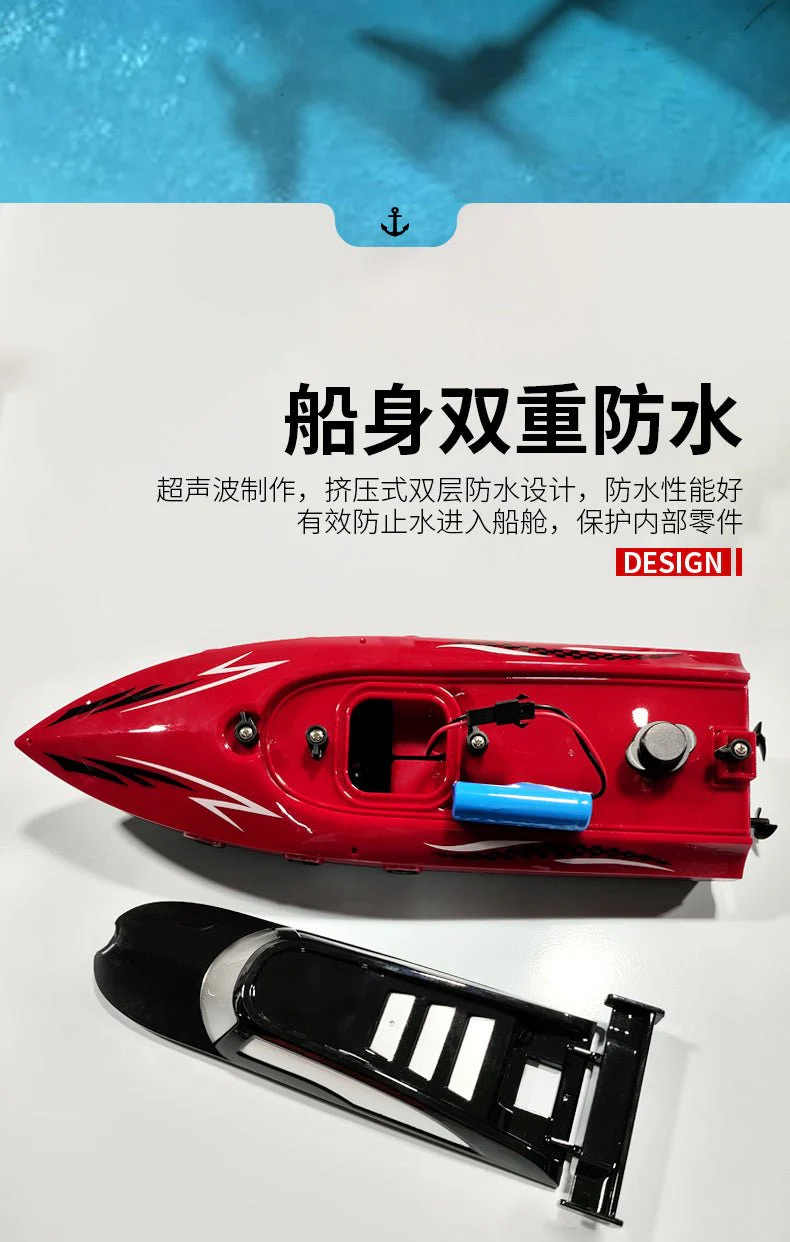 1:36 Scale 2.4G RC High-Speed Twin Propeller Boat – 8 km/h, 500mAh Battery, 25m Control Distance – SKU 1896930 - Image 12