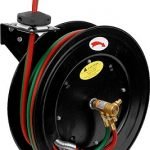 1/4-Inch Retractable Welding Hose Reel – 50 FT | Model ARH01 | Heavy-Duty Steel Oxygen/Acetylene Reel - Image 2