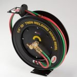 1/4-Inch Retractable Welding Hose Reel – 50 FT | Model ARH01 | Heavy-Duty Steel Oxygen/Acetylene Reel - Image 3
