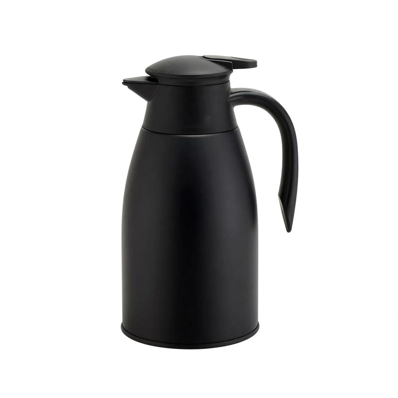 1.5L Stainless Steel Vacuum Flask Thermal Coffee Carafe Insulated Pitcher Black KFH144