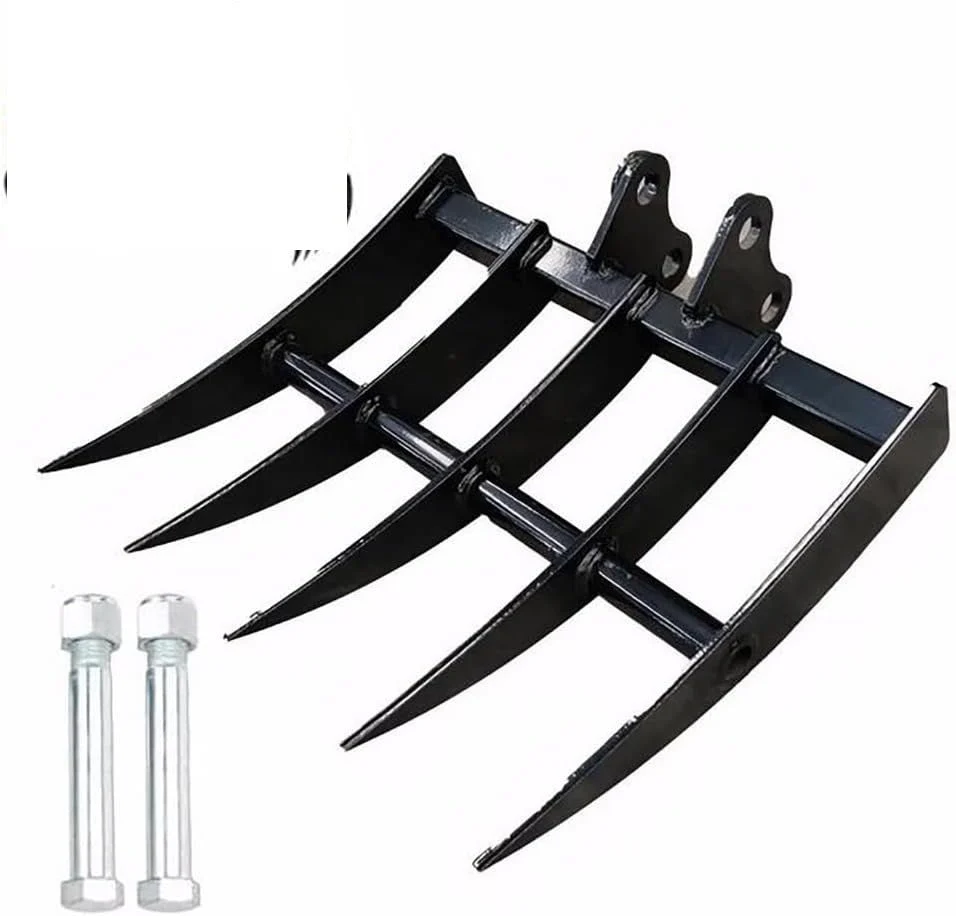 1 Ton Mini Excavator | Rake Attachment (SKU: 11125337)