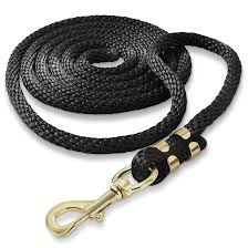 10 FT Heavy-Duty Horse Lead Rope – 5/8" Black Polyester with Swivel Bolt Snap Clip | Model 254015 - Image 5