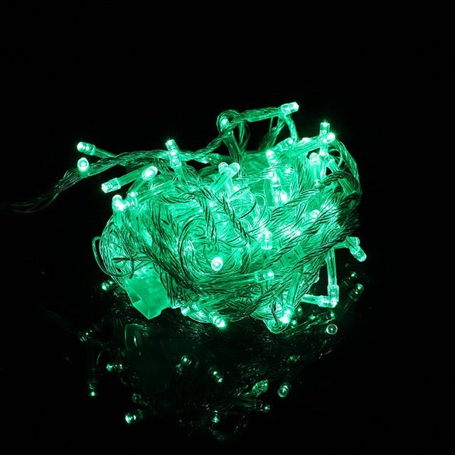 33 FT LED 8 Mode String Lights – 10 Pack Christmas & Holiday Decorative Lighting | Multi-Color Options - Image 3