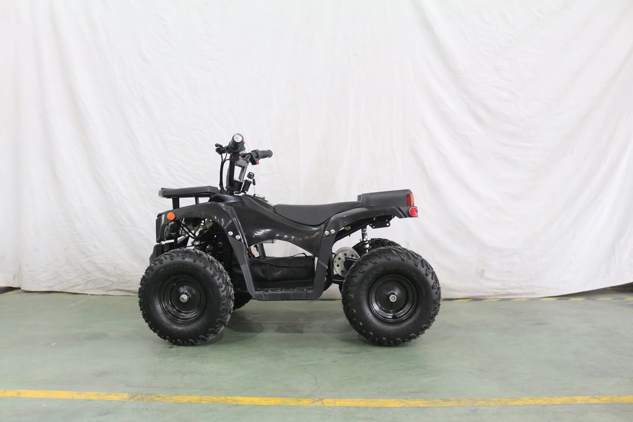 1000W Kids Electric ATV – 36V Battery, Disc Brakes, Forward/Reverse Gear, Big Tires – Blue & Black - Image 19