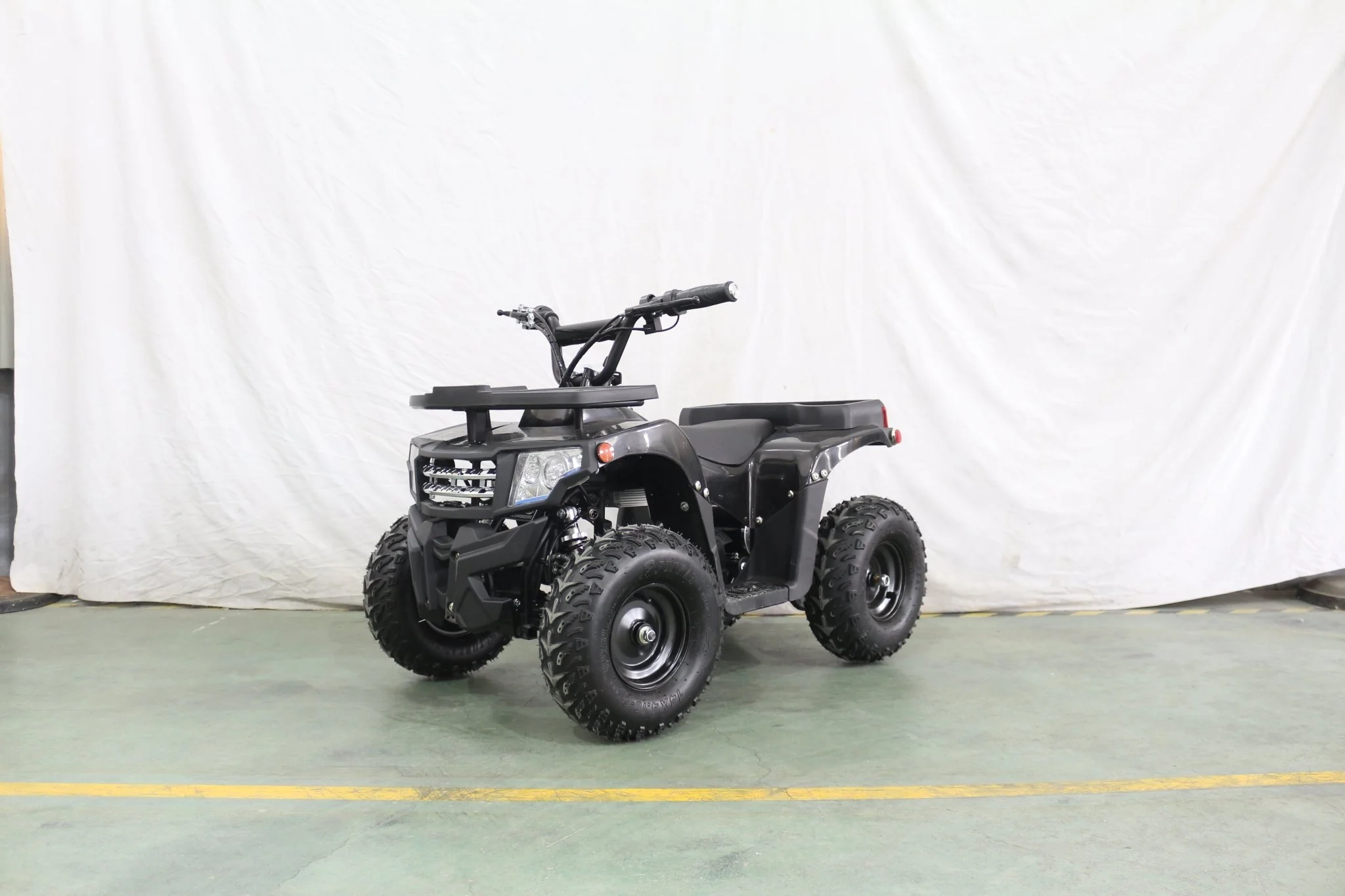 1000W Kids Electric ATV – 36V Battery, Disc Brakes, Forward/Reverse Gear, Big Tires – Blue & Black - Image 20