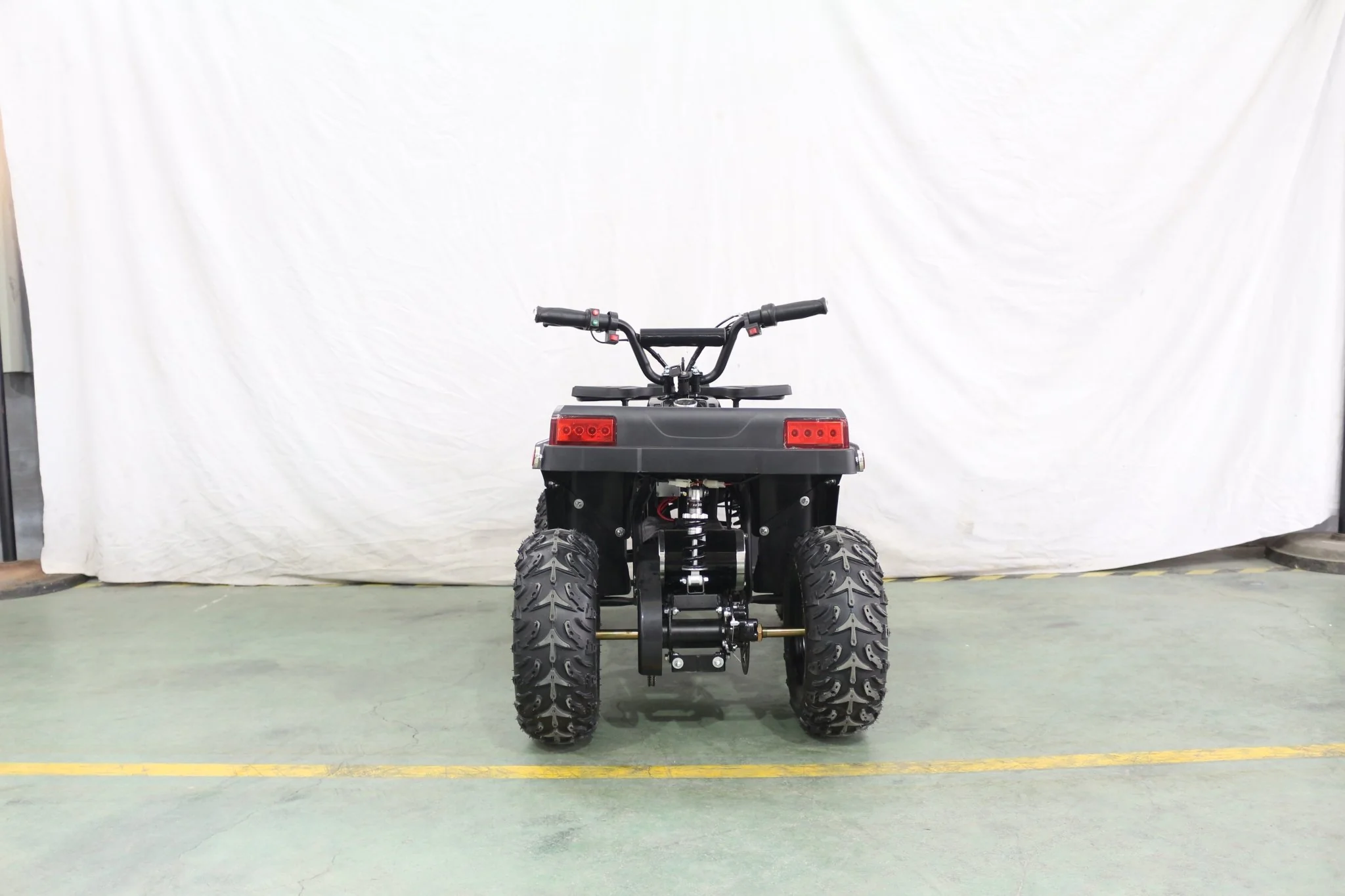 1000W Kids Electric ATV – 36V Battery, Disc Brakes, Forward/Reverse Gear, Big Tires – Blue & Black - Image 23