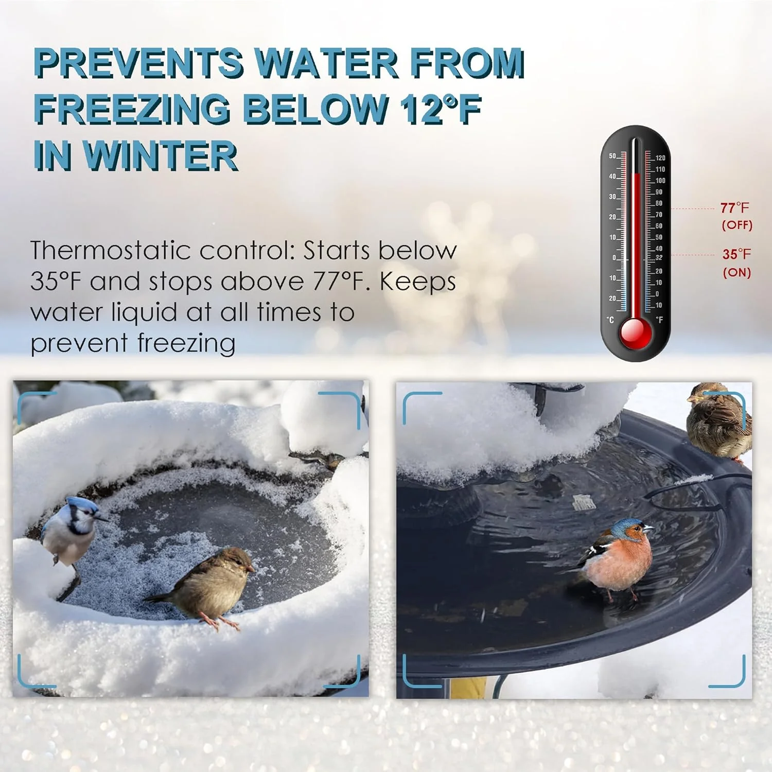 New 1000W Submersible Water Heater De-Icer | Model #866131 - Image 4