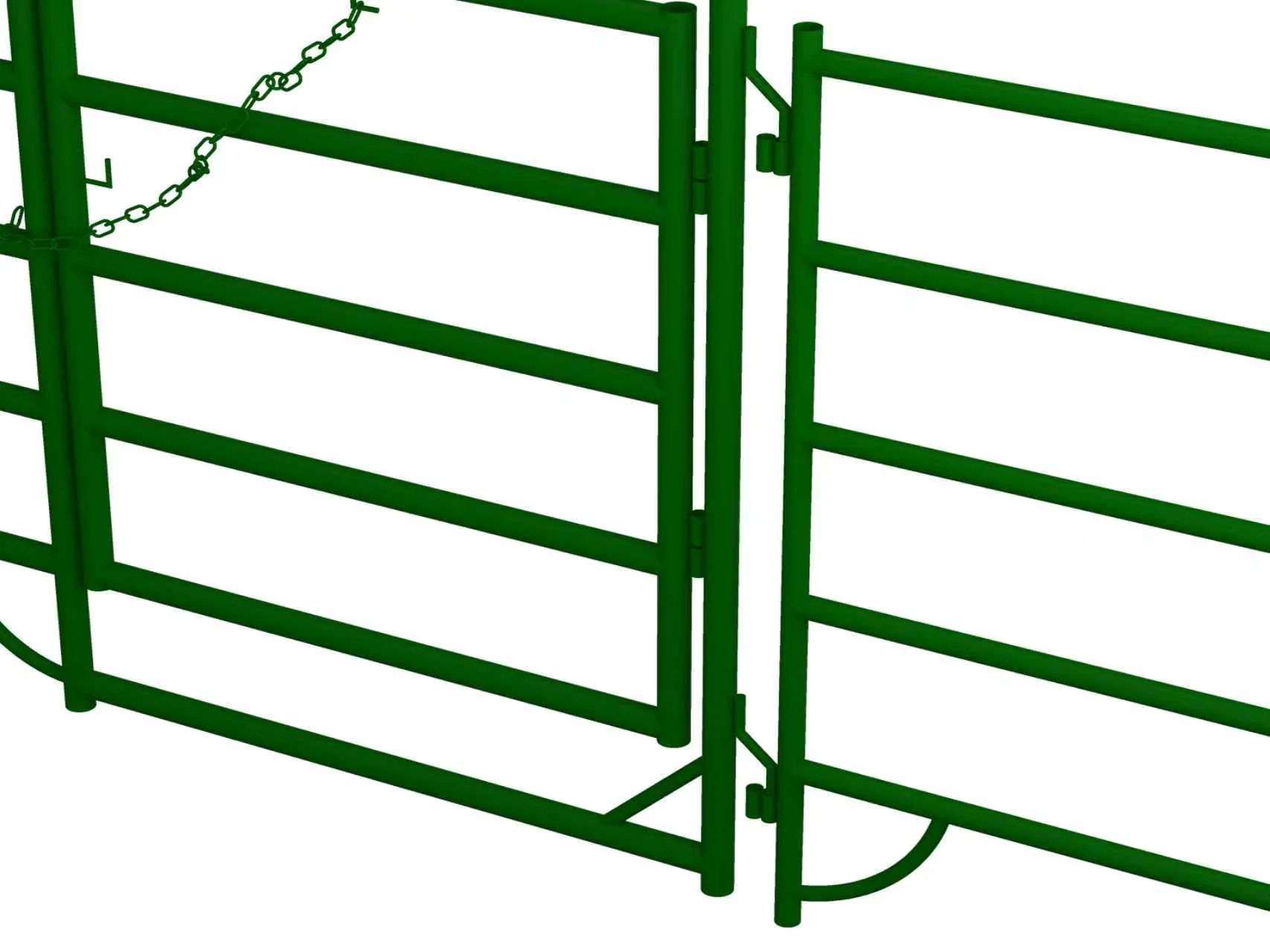 10FT & 12FT Heavy-Duty Steel Corral Panels – Livestock & Horse Fencing with Gate - Image 11
