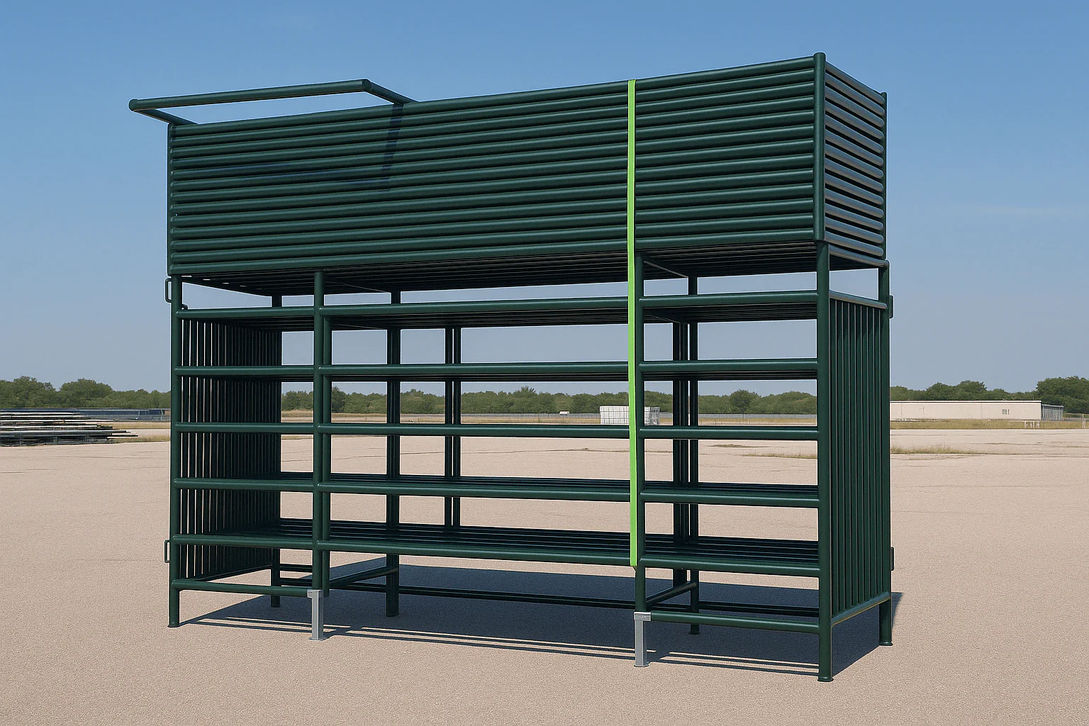10FT & 12FT Heavy-Duty Steel Corral Panels – Livestock & Horse Fencing with Gate - Image 3