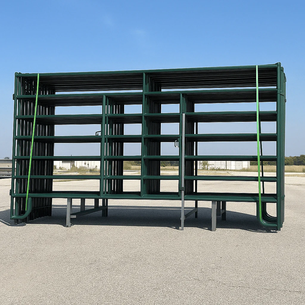 10FT & 12FT Heavy-Duty Steel Corral Panels – Livestock & Horse Fencing with Gate - Image 5