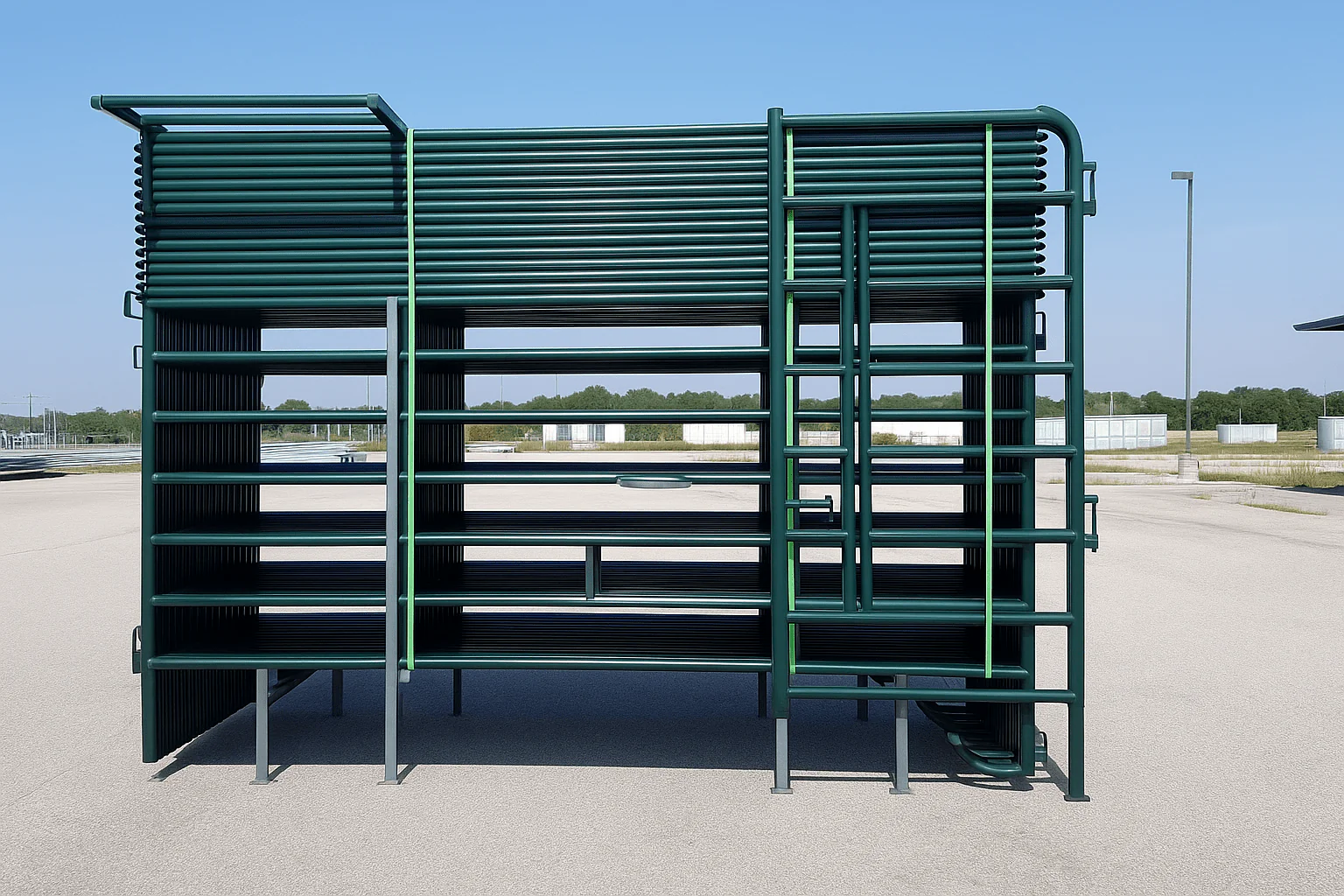 10FT & 12FT Heavy-Duty Steel Corral Panels – Livestock & Horse Fencing with Gate - Image 6