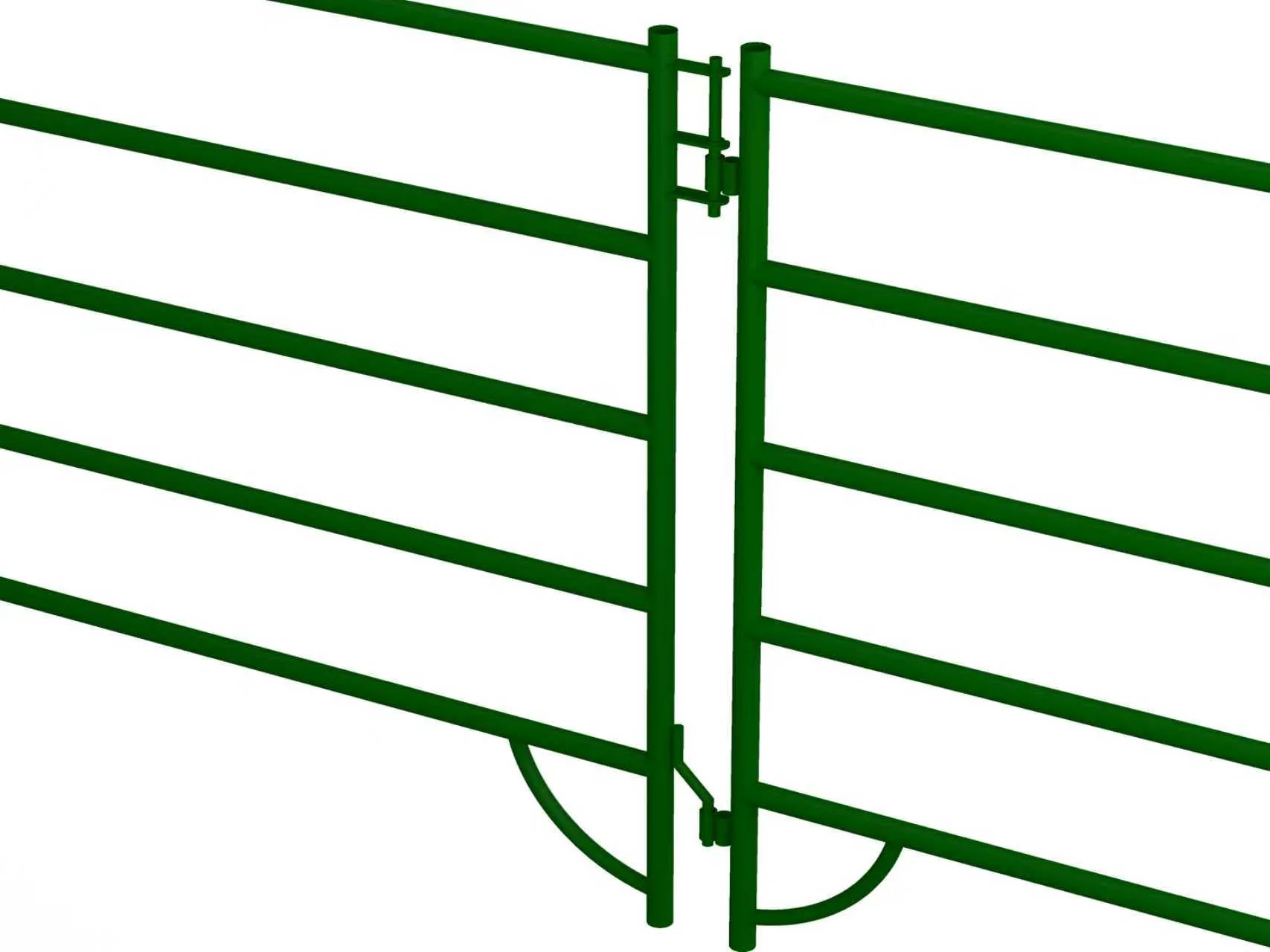 10FT & 12FT Heavy-Duty Steel Corral Panels – Livestock & Horse Fencing with Gate - Image 8