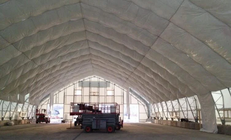 10x10 & 10x20 ft White Insulated Tarp | Heavy-Duty PE Cover - Image 2