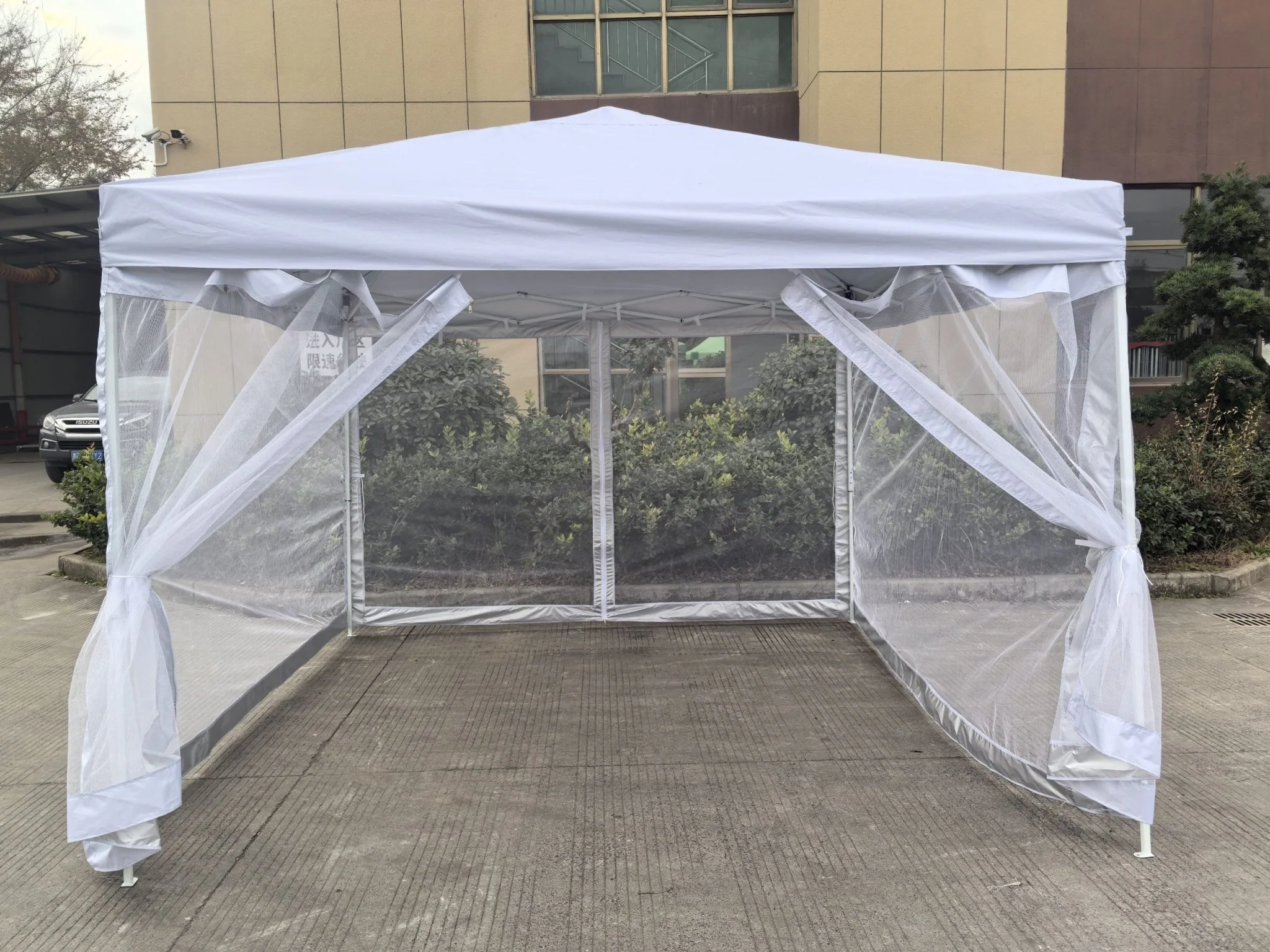10x10 FT Pop-Up Party Tent with Bug Screen Mesh – Outdoor Gazebo | Model 1010PT
