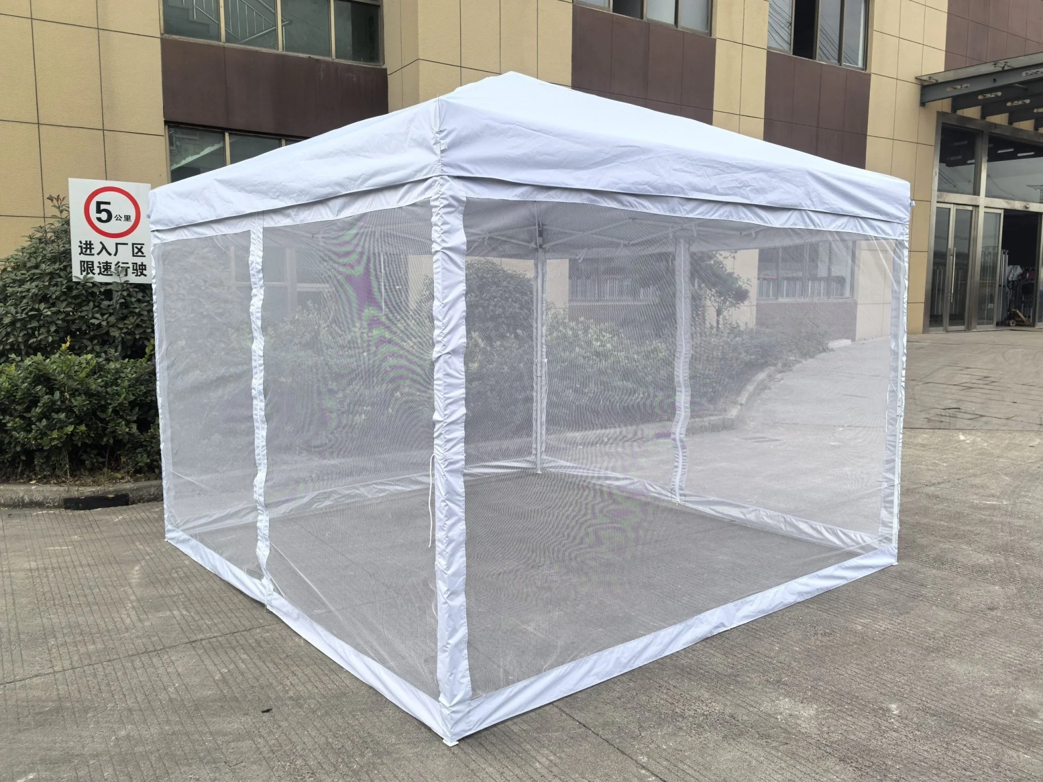 10x10 FT Pop-Up Party Tent with Bug Screen Mesh – Outdoor Gazebo | Model 1010PT - Image 3