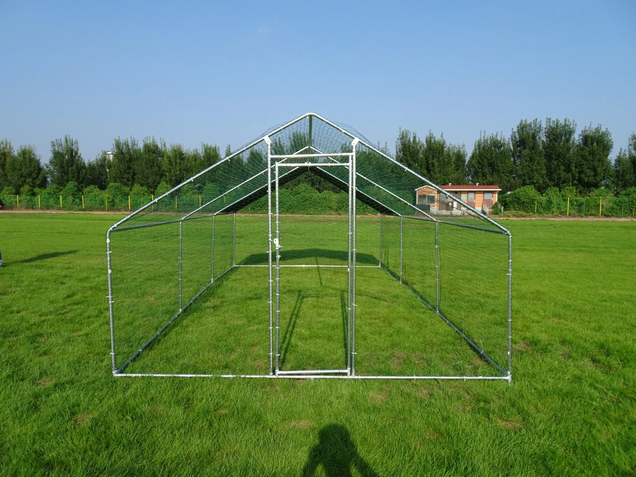 10x20 FT Dog Kennel & Chicken Run – Fenced Compound Cage with Durable Metal Frame 2010CG - Image 12