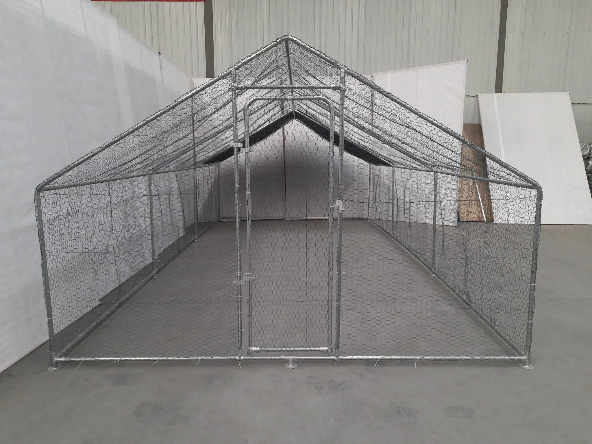 10x20 FT Dog Kennel & Chicken Run – Fenced Compound Cage with Durable Metal Frame 2010CG - Image 7