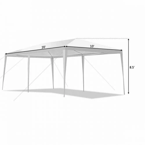 10x20 Ft Party Tent with 4 Side Windows – Outdoor Event Shelter - Image 2
