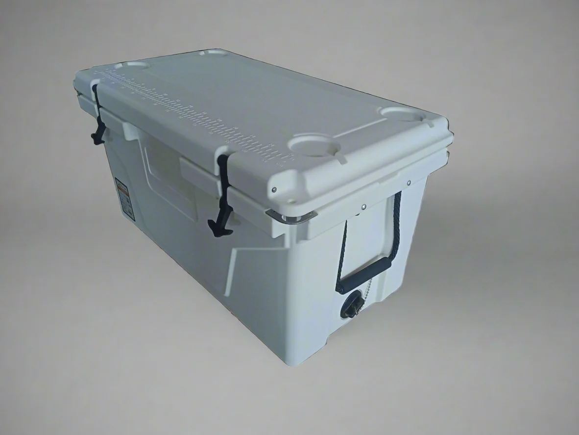 110 QT Wheeled Ice Chest Cooler – 10-Day Heavy-Duty Rolling Cooler 818435 - Image 4