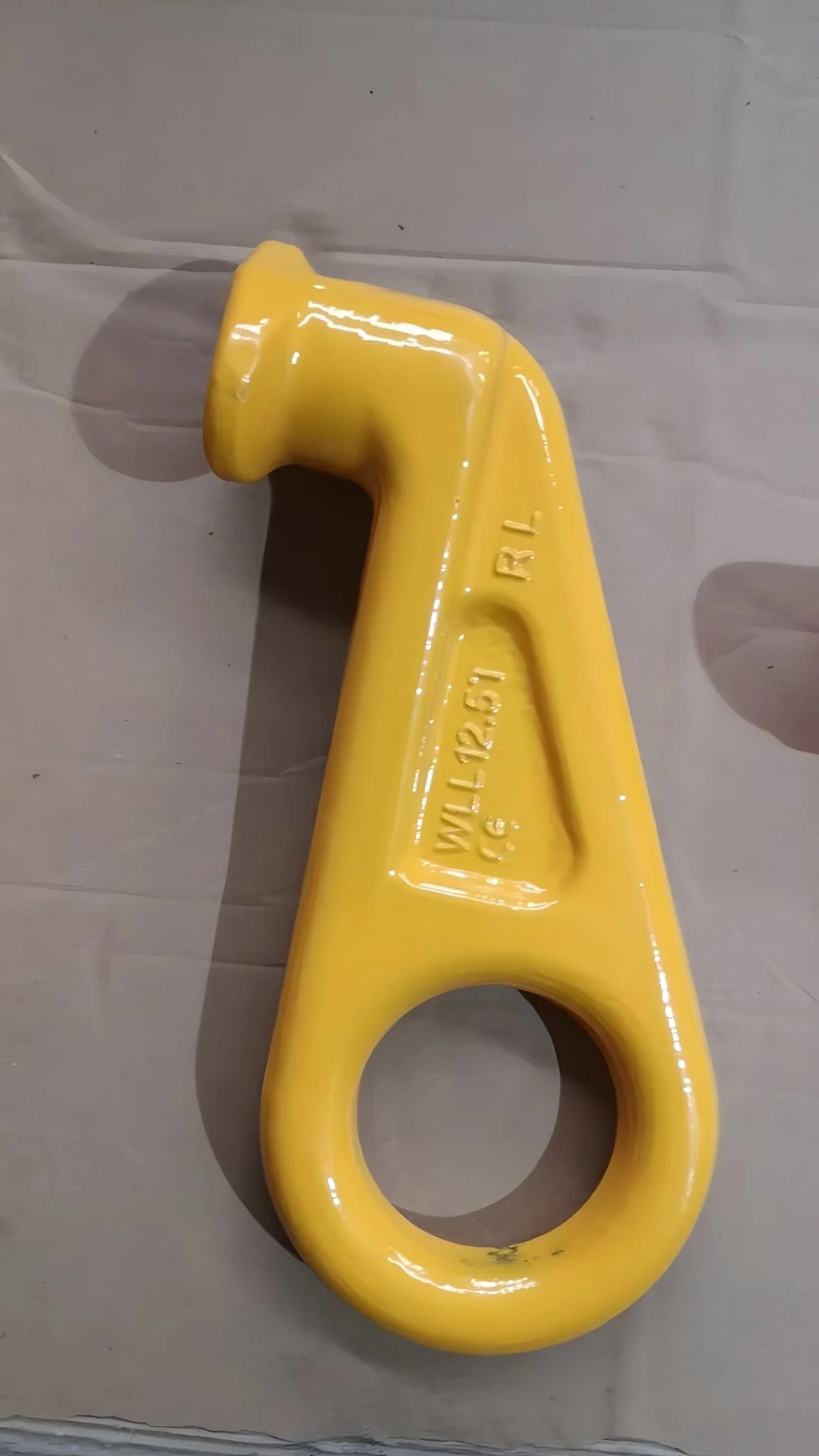 12.5T Heavy Duty ISO Shipping Container Lifting Hooks Yellow – 5-Pack (2 Left, 2 Right, 1 Straight) SCL0221S5 - Image 3