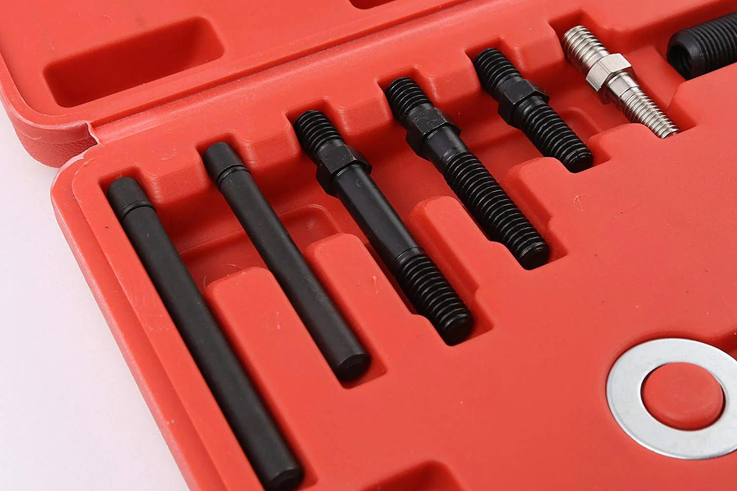 12-Piece Pulley Puller & Installer Tool Set – Fits GM, Ford, Chrysler Alternator & Power Steering – B3012 with Storage Case - Image 2