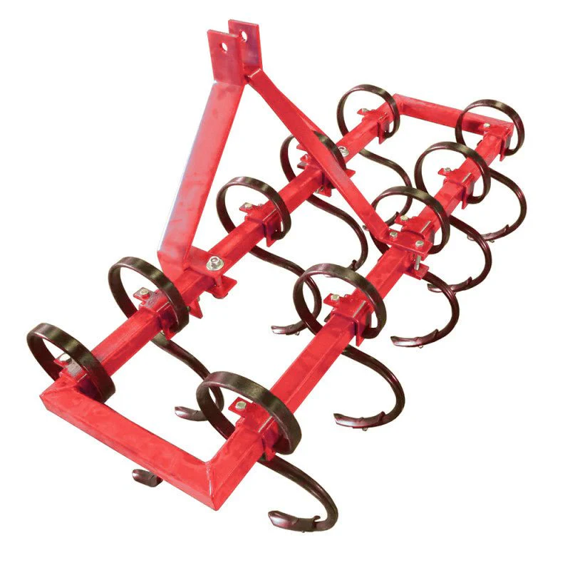 12-Shank 72″ S-Tine Field Cultivator – Cat I 3-Point Hitch, 6.5″ Spacing, Reversible Points Model CNJSC6 - Image 3