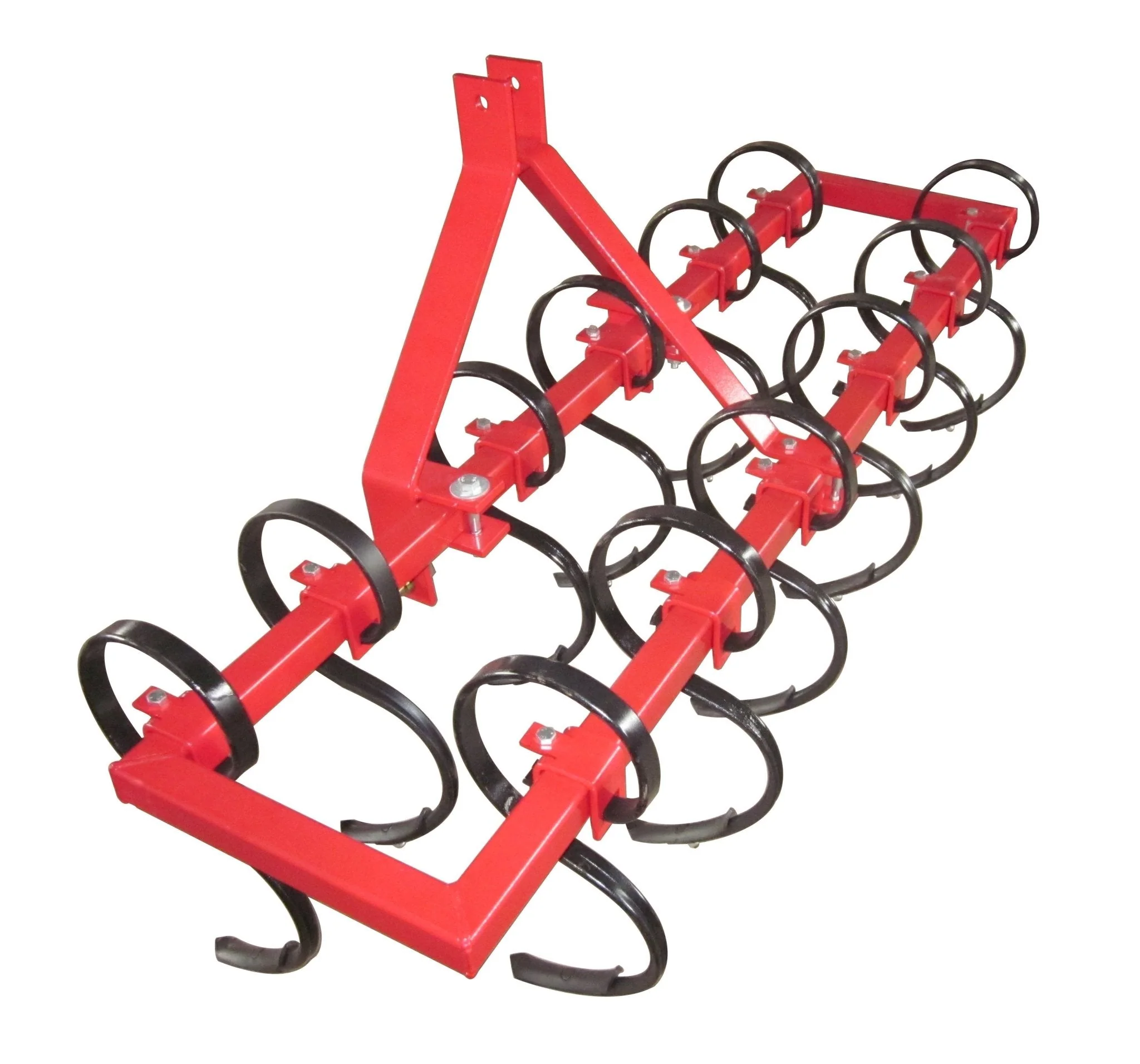 12-Shank 72″ S-Tine Field Cultivator – Cat I 3-Point Hitch, 6.5″ Spacing, Reversible Points Model CNJSC6 - Image 5