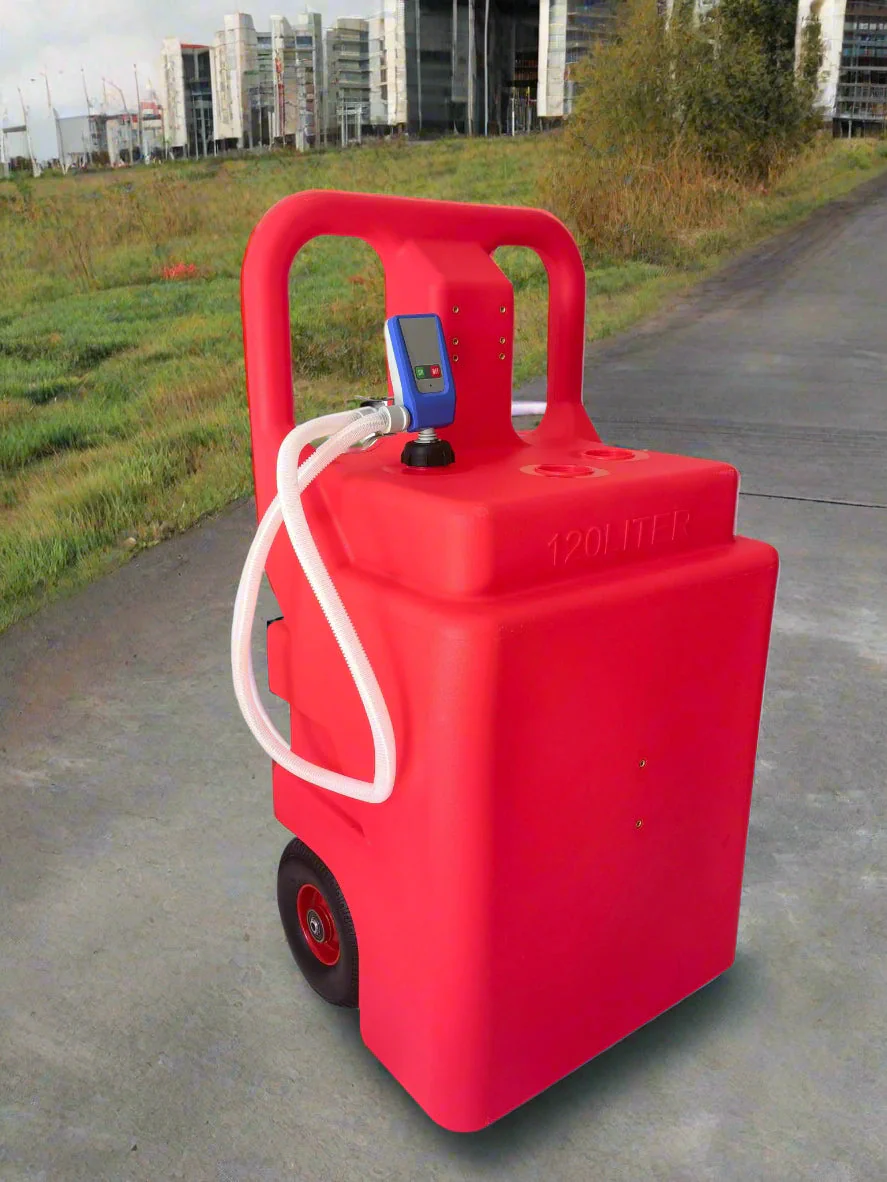 120L Fuel Transfer Tank – Portable Design with Manual & 12V Electric Pump Options - Image 2