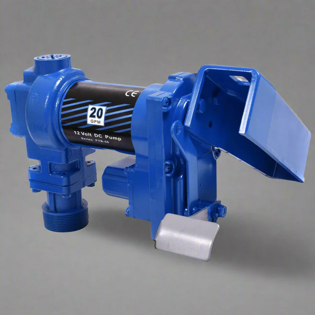 12V 20GPM Gas & Diesel Fuel Transfer Pump – Heavy-Duty Cast Iron | Model DCEX56 - Image 4