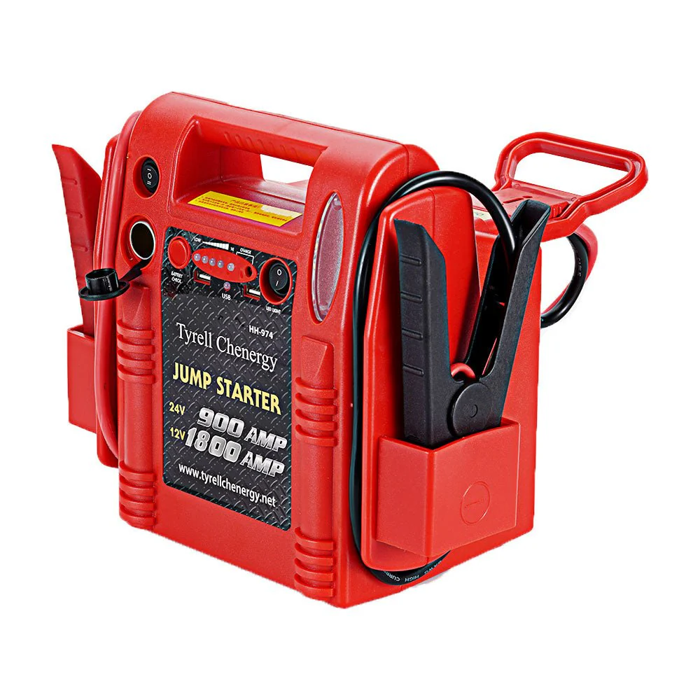 12V/24V Jump Starter Battery Booster – 1800/900 Amp Heavy-Duty – HH974 - Image 2