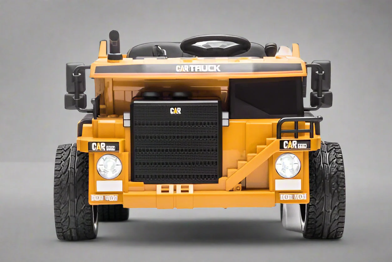 12V Construction Dump Truck Ride-On for Kids – Remote Control & Manual Drive | Model 856141 - Image 4