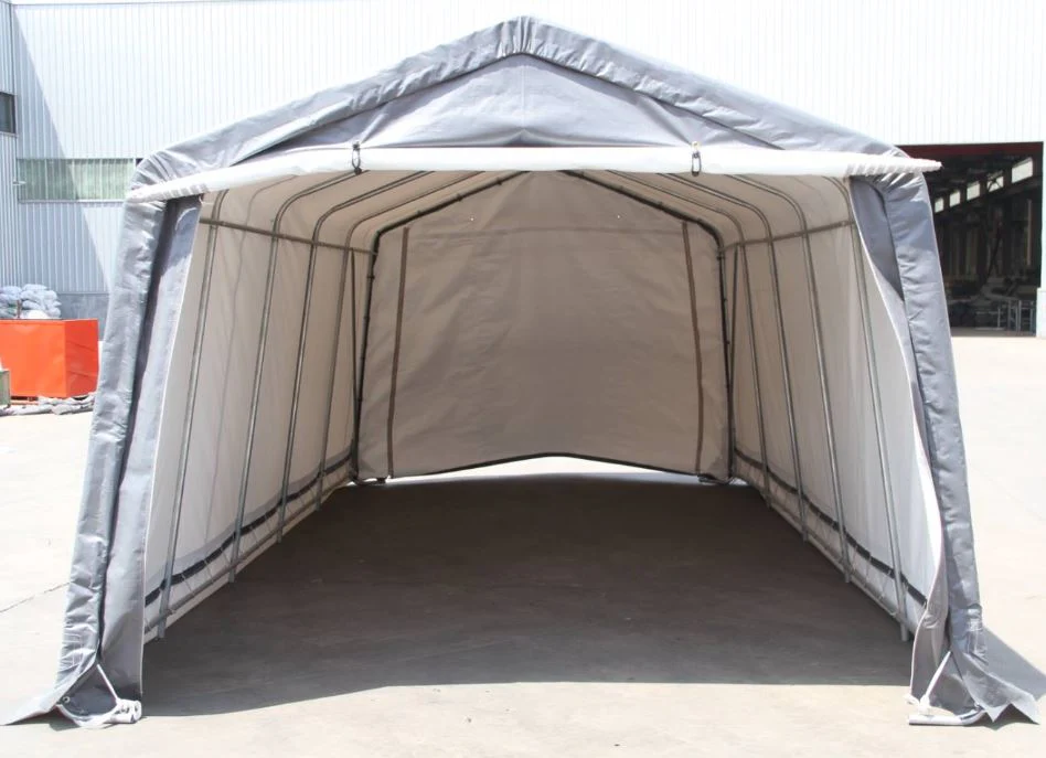 12×20×9 FT Heavy-Duty Storage Building with 14.5 oz Premium PVC Cover - Image 2