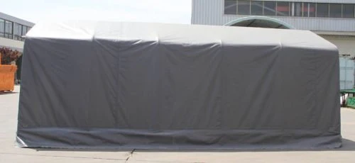 12×20×9 FT Heavy-Duty Storage Building with 14.5 oz Premium PVC Cover - Image 7