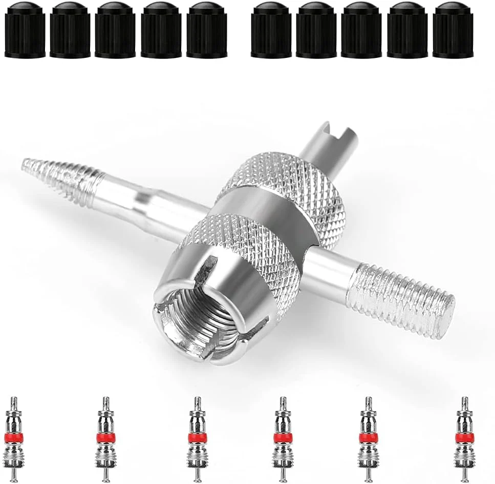 13 PCS Motorcycle & Bike Tire Changing Tool Kit – Chrome Tire Spoon Set S1157 - Image 4