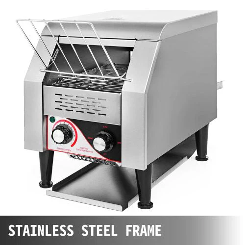 1340W Electric Stainless Steel Commercial Bread Toaster – Conveyor Style | SKU: 523561 - Image 4