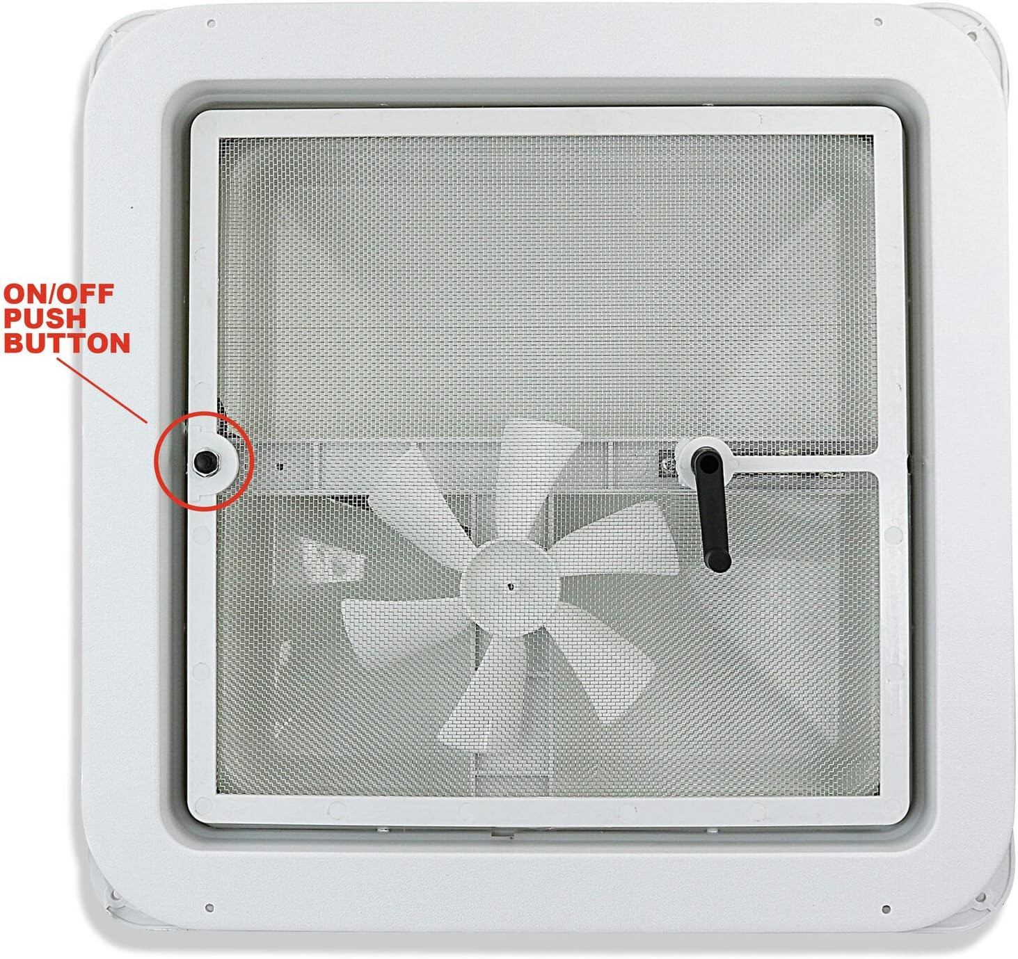 14" RV Roof Vent with Fan – Universal Fit for Camper, Trailer, Motorhome, VK100M - Image 7