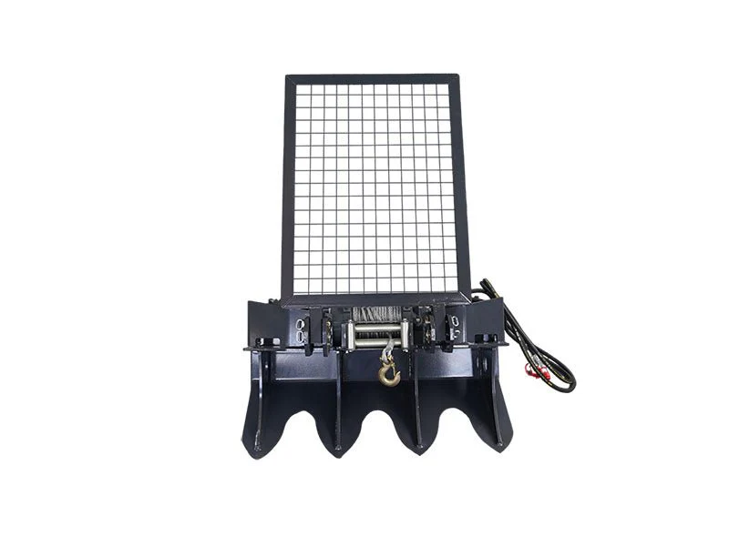 6-Ton Hydraulic Skid Steer Forestry Winch – Heavy-Duty Logging 352025
