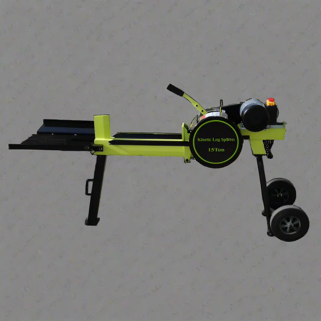 15 Ton Electric Kinetic Log Splitter – 2HP Motor, 2–3 Sec Cycle | BM11097