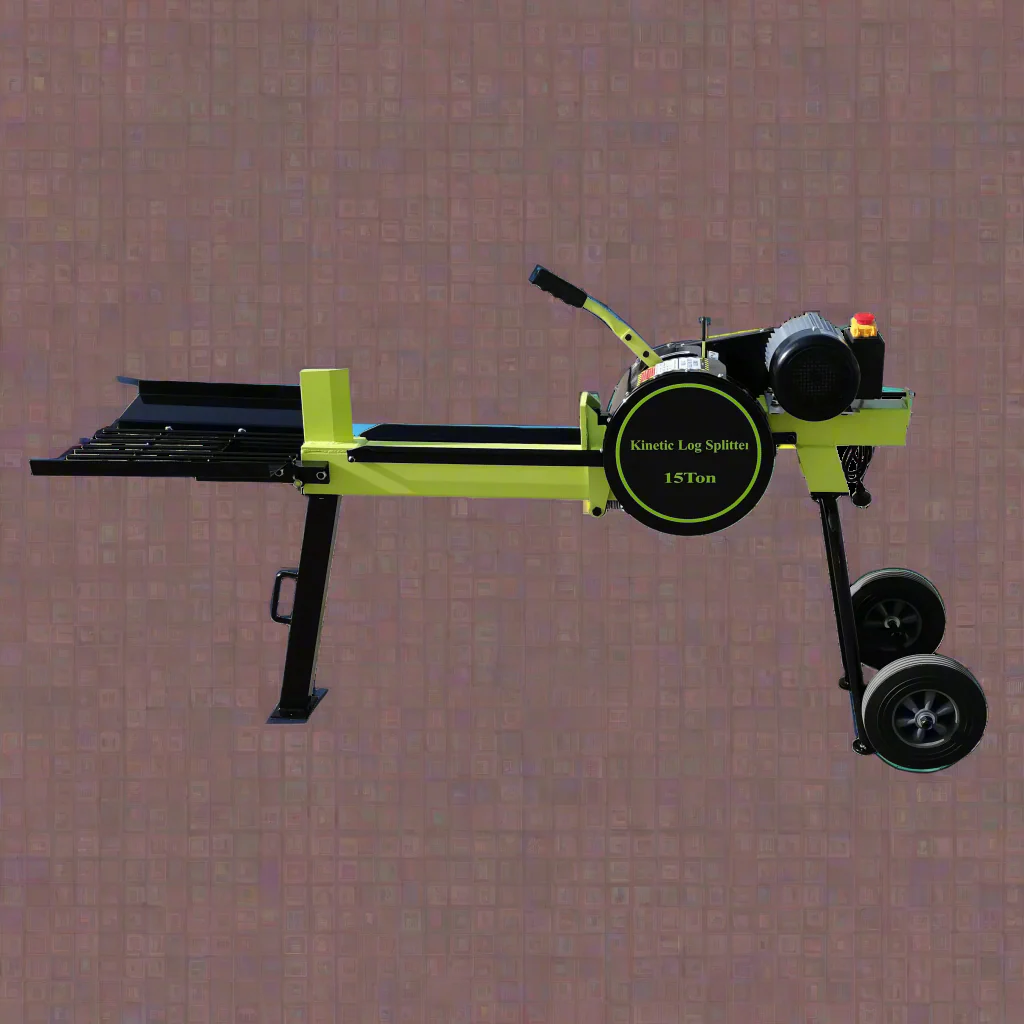 15 Ton Electric Kinetic Log Splitter – 2HP Motor, 2–3 Sec Cycle | BM11097 - Image 2
