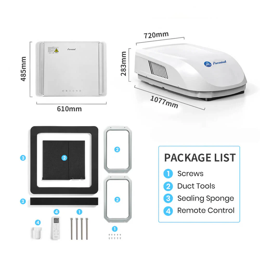 15,000 BTU RV Air Conditioner & Heater – WiFi Enabled Climate Control | SKU 2104291 - Image 6