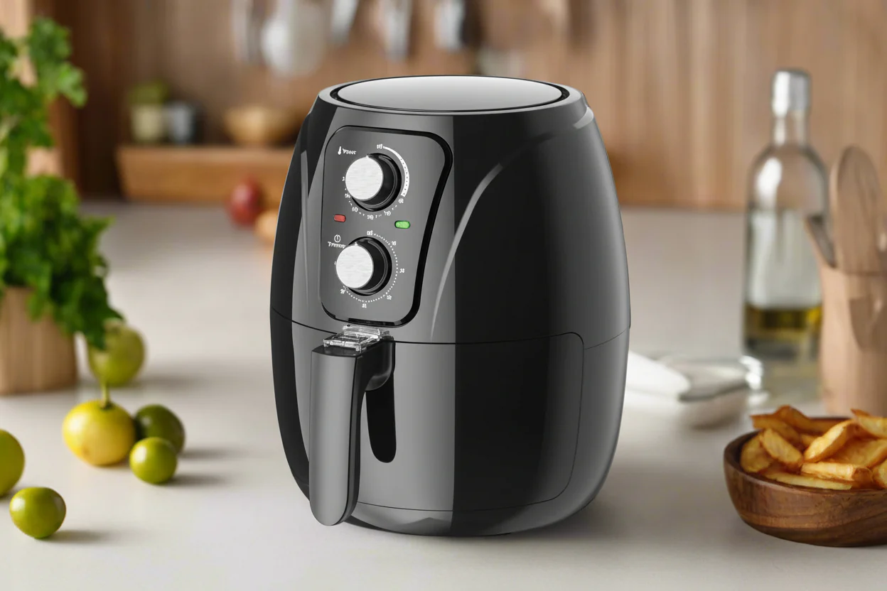 1500W Electric Air Fryer – 3.5L Compact Oil-Free Cooking Appliance