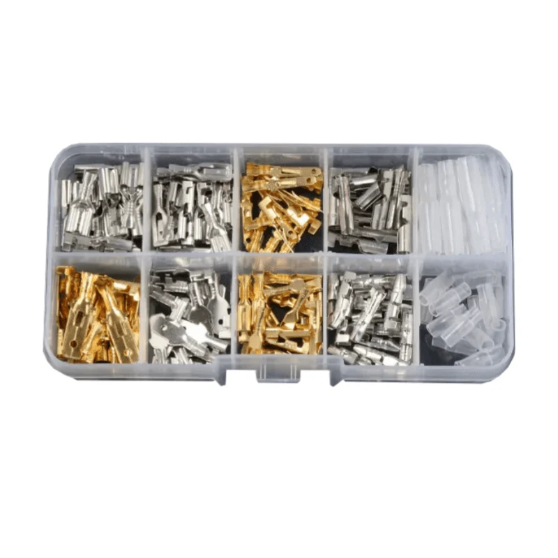 150pcs Insulated Male Female Wire Connector 2.8mm 4.8mm 6.3mm Set FS030150 - Image 2