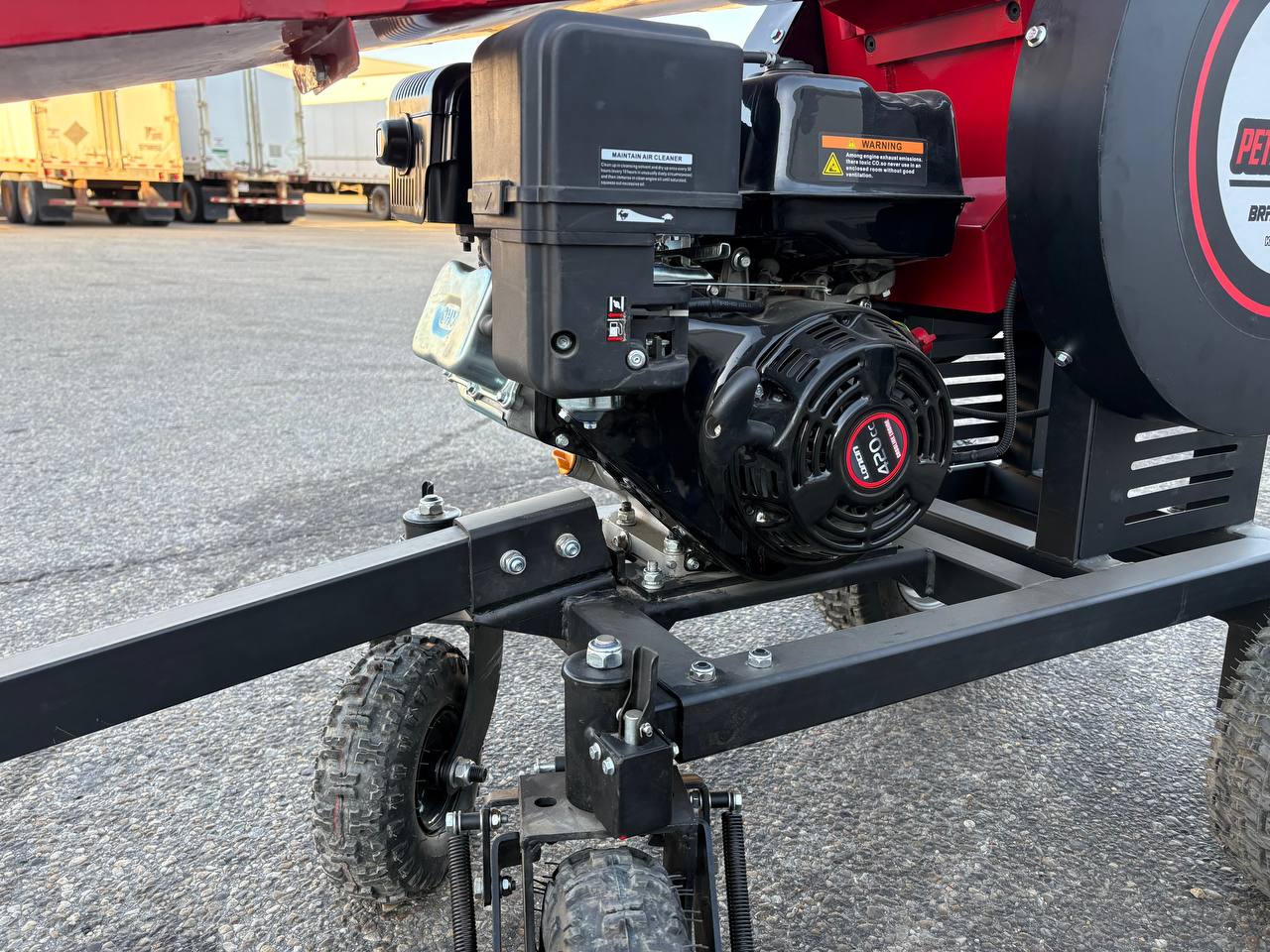 New 15HP Gas Wood Chipper – Heavy-Duty Tree & Yard Waste Branch Shredder – DRBL15M - Image 10