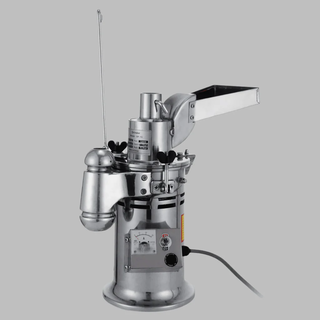 New Automatic Herb Grinder 15kg Hammer Mill Pulverizer – Industrial-Grade Herb & Spice Crusher 518HPV - Image 2