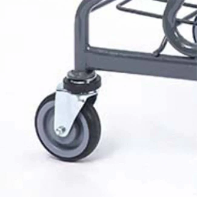 160L Heavy-Duty Shopping Cart With Lower Tray & Child Seat – Grey SC160L - Image 4